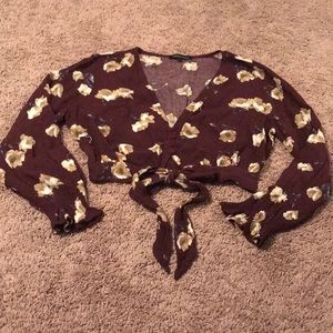 Kendal& Kylie crop top